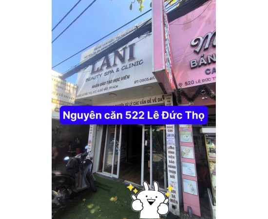 Cho Thuê Nhà : 522 Lê Đức Thọ, Phường 15, Quận Gò Vấp. Giá thuê : 18.5 triệu/tháng