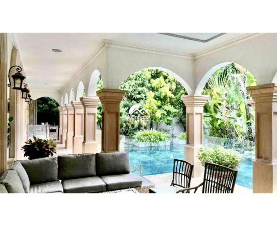 BIỆT THỰ : 15A NGUYỄN Ư DĨ, PHƯỜNG THẢO ĐIỀN, QUẬN 2. GIÁ THUÊ : 10.000 USD/THÁNG