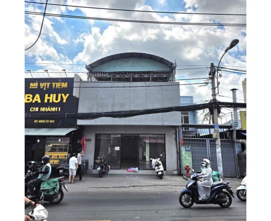 Cho thuê Nhà mặt tiền : 533 Âu Cơ, Phường Phú Trung, Quận Tân Phú. Giá thuê: 55 triệu/tháng
