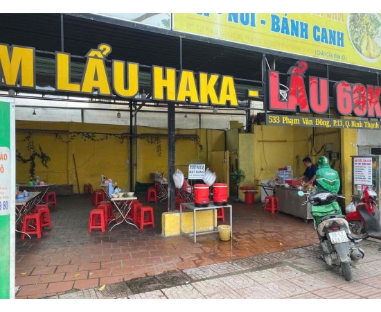 Cho thuê Nhà mặt tiền : 533 Phạm Văn Đồng, Phường 13, Quận Bình Thạnh. Giá thuê: 40 triệu/tháng