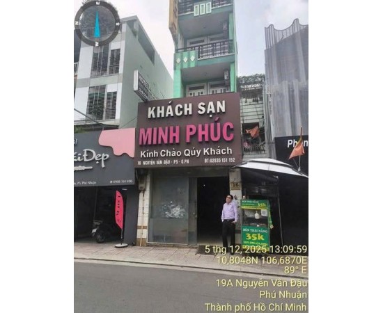 Cho thuê Nhà mặt tiền : 16 Nguyễn Văn Đậu, Phường 5, Quận Phú Nhuận. Giá thuê: 55 triệu/tháng