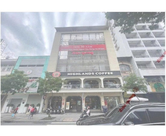 CHO THUÊ TÒA NHÀ MẶT TIỀN :  119–121–123–125 Hàm Nghi,  Quận 1. Giá thuê: 500 triệu/tháng