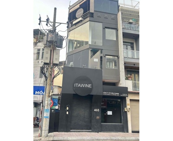 CHO THUÊ NHÀ MẶT TIỀN :  465 Huỳnh Văn Bánh, Quận Phú Nhuận. Giá thuê: 40 triệu/tháng