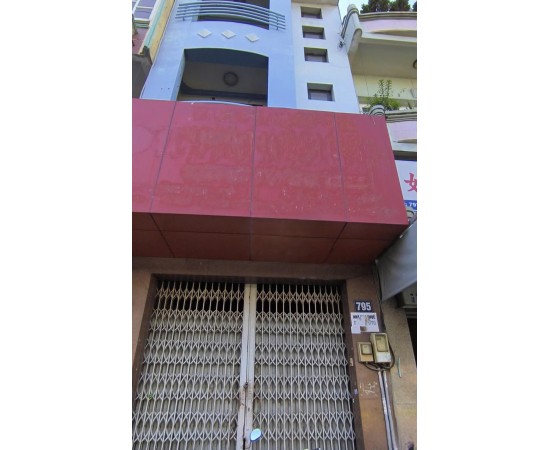Cho thuê Nhà mặt tiền : 795 Hồng Bàng, Phường 6, Quận 6. Giá thuê: 30 triệu/tháng