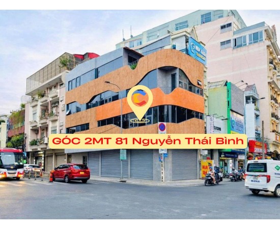 Cho thuê Nhà mặt tiền : 81 Nguyễn Thái Bình, Phường 4, Quận Tân Bình. Giá thuê: 55 triệu/tháng
