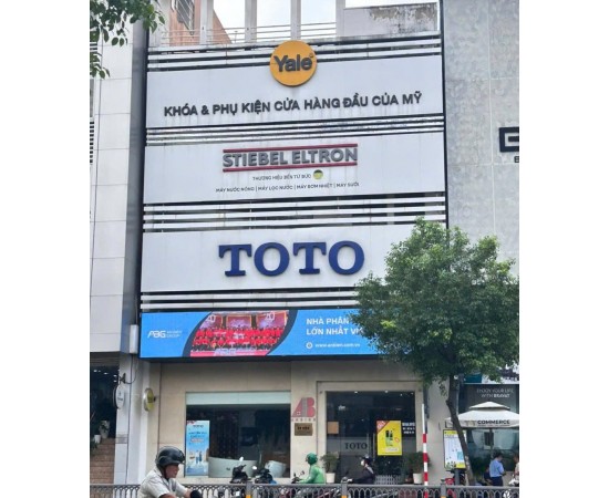 Cho thuê Nhà mặt tiền : 323–325 Nam Kỳ Khởi Nghĩa, Quận 3. Giá thuê: 280 triệu/tháng