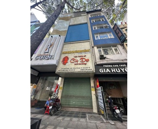 Cho thuê Nhà mặt tiền : 41 Đường 3/2, Quận 10. Giá thuê: 59 triệu/tháng