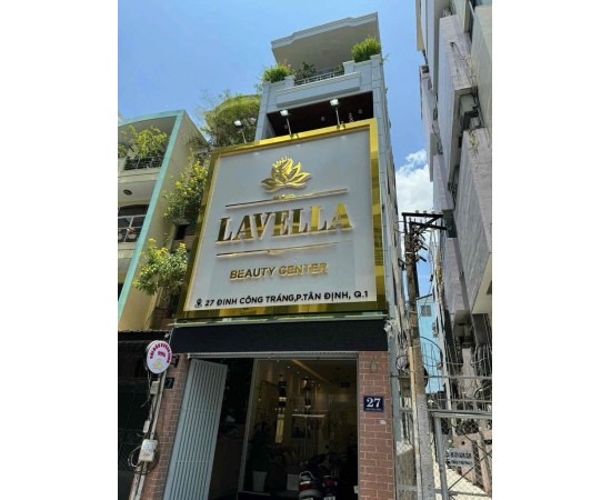 Cho thuê Mặt Bằng mặt tiền : 27 Đinh Công Tráng, Phường Tân Định, Quận 1. Giá thuê: 22 triệu/tháng