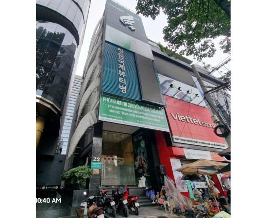 Cho thuê Nhà mặt tiền : 22 Đường 3/2, Phường 14, Quận 10. Giá thuê: 400 triệu/tháng