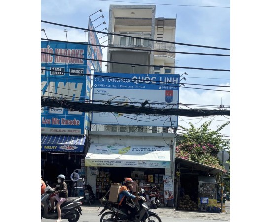 Cho thuê Nhà mặt tiền : 493 Đỗ Xuân Hợp, Thủ Đức. Giá thuê: 80 triệu/tháng