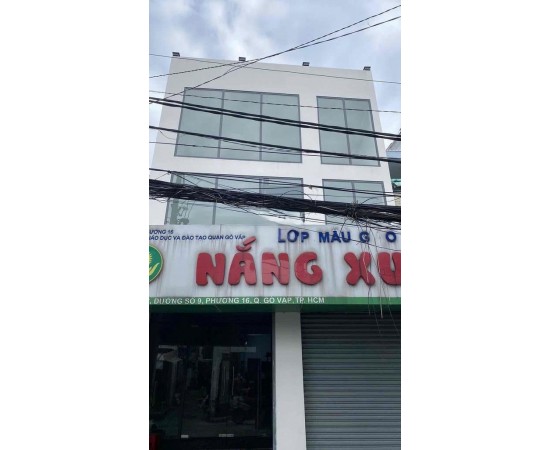 Cho thuê Nhà mặt tiền : 8 Đường số 9, Phường 16, Quận Gò Vấp. Giá thuê: 40 triệu/tháng