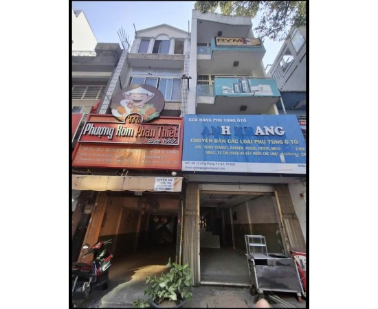 Cho thuê Nhà : 187–189 Lê Hồng Phong, Quận 5. Giá thuê: 75 triệu/tháng