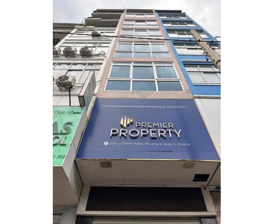 Cho Thuê Nhà MT : 234 Lý Chính Thắng, Phường 9, Quận 3. Giá thuê: 64 triệu/tháng