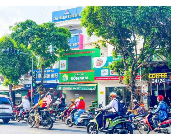 Cho Thuê Nhà Mặt Tiền : 1271 Phan Văn Trị, Phường 10,  Quận Gò Vấp, TP HCM. Giá thuê : 45 triệu/thán