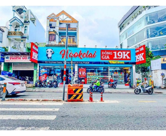 Cho Thuê Nhà GÓC 2MT : 909-911 Quang Trung, Phường 14, Quận Gò Vấp, TPHCM. Giá thuê: 180 triệu/ thán