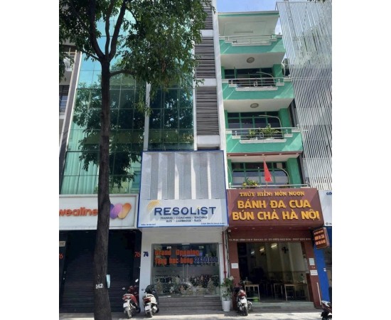 CHO THUÊ MẶT BẰNG : 74 MẠC ĐĨNH CHI, TÂN ĐỊNH, QUẬN 1. GIÁ THUÊ : 85 TRIỆU/THÁNG