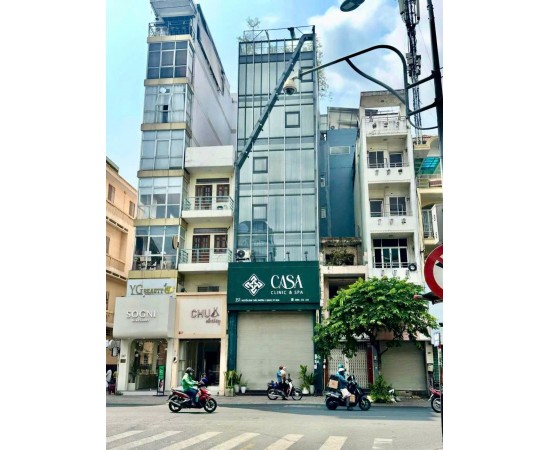 CHO THUÊ TÒA NHÀ MT : 351 Nguyễn Đình Chiểu, Quận 3. Giá thuê: 130 triệu/tháng