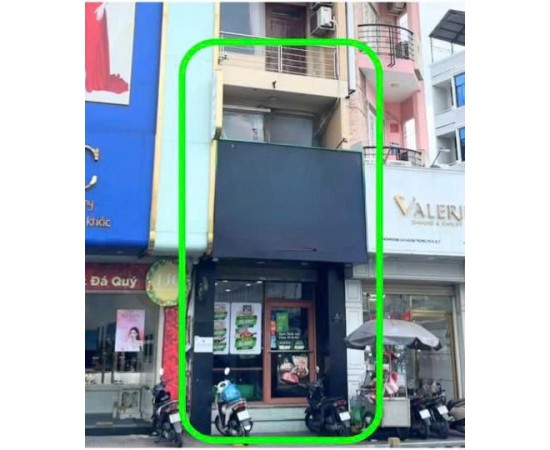 CHO THUÊ MẶT BẰNG : 341 Hai Bà Trưng, Phường Võ Thị Sáu, Quận 3. Giá thuê: 60 triệu/tháng