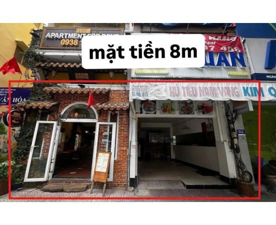 CHO THUÊ MẶT BẰNG SIÊU ĐẸP : 28-30 Phó Đức Chính, Quận 1. Giá thuê: 65 triệu/tháng