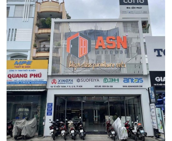 CHO THUÊ NHÀ MẶT TIỀN : 192 Tô Hiến Thành, Phường 15, Quận 10.  Giá thuê: 130 triệu/tháng