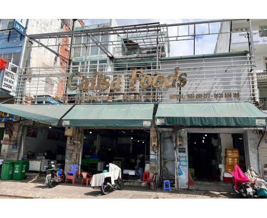 CHO THUÊ TÒA NHÀ MẶT TIỀN : 538 – 540  Võ Văn Kiệt, Quận 1. Giá thuê: 400 triệu/tháng
