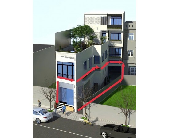 CHO THUÊ NHÀ MẶT TIỀN : 104 Lê Văn Sỹ, Phường 11, Quận Phú Nhuận. Giá thuê: 62 triệu/tháng