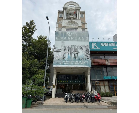 CHO THUÊ TÒA NHÀ MẶT TIỀN : 71 TẠ HIỆN, PHƯỜNG THẠNH MỸ LỢI, TP. THỦ ĐỨC. GIÁ THUÊ : 100 TRIỆU/THÁNG