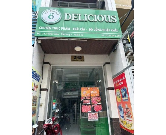 CHO THUÊ NHÀ MẶT TIỀN : 212 Vĩnh Viễn, Phường 4, Quận 10. Giá thuê: 55 triệu/tháng