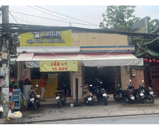 CHO THUÊ NHÀ MẶT TIỀN : 113 Lâm Văn Bền, Phường Tân Thuận Tây, Quận 7, TP.HCM Giá thuê: 55 triệu/thá