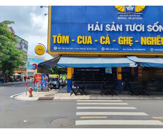 CHO THUÊ NHÀ GÓC 2 MẶT TIỀN : 367 TÂN SƠN NHÌ, PHƯỜNG TÂN THÀNH, QUẬN TÂN PHÚ . GIÁ THUÊ : 50 TRIỆU/