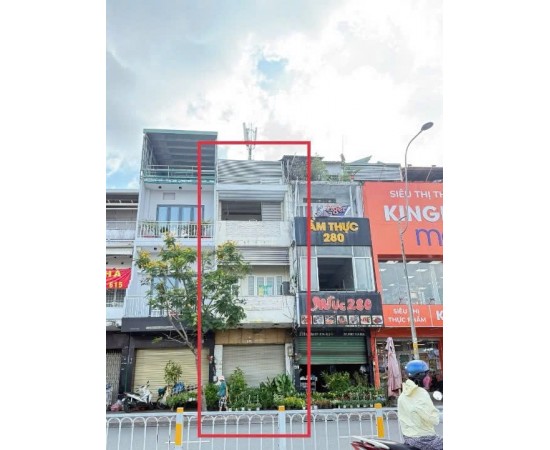 CHO THUÊ NHÀ MẶT TIỀN : 280 LÊ VĂN SỸ, PHƯỜNG 14, QUẬN 3.GIÁ THUÊ : 75 TRIỆU/THÁNG