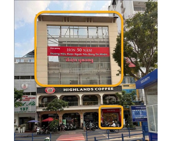 Cho Thuê Mặt Bằng : 119 Hàm Nghi, Phường Bến Thành, Quận 1. Giá thuê: 450 triệu/tháng