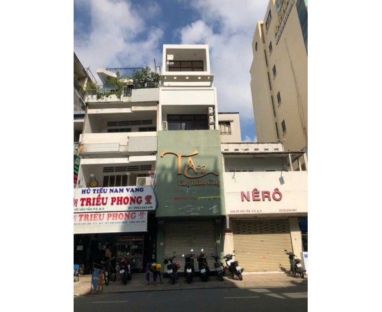 Cho thuê Nhà mặt tiền : 336B Võ Văn Tần, Phường Võ Thị Sáu, Quận 3. Giá thuê: 65 triệu/tháng.