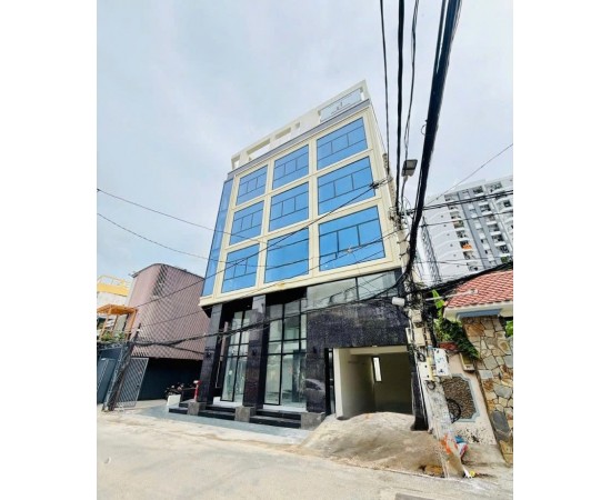 Cho Thuê Tòa Nhà : 340/52 Ung Văn Khiêm, Phường 25, Quận Bình Thạnh. Giá thuê: 160 triệu/tháng.