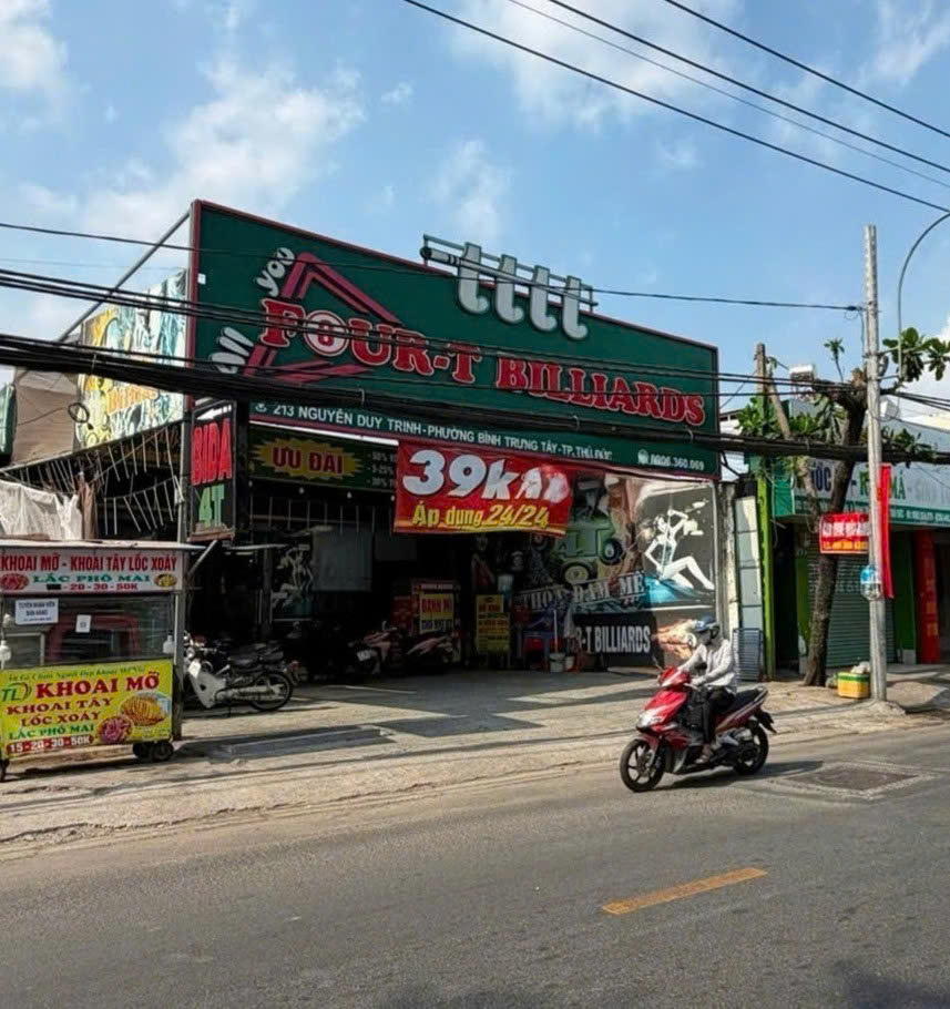 CHO THUÊ NHÀ MẶT TIỀN : 213 Nguyễn Duy Trinh, Thủ Đức. Giá thuê : 95 triệu/tháng