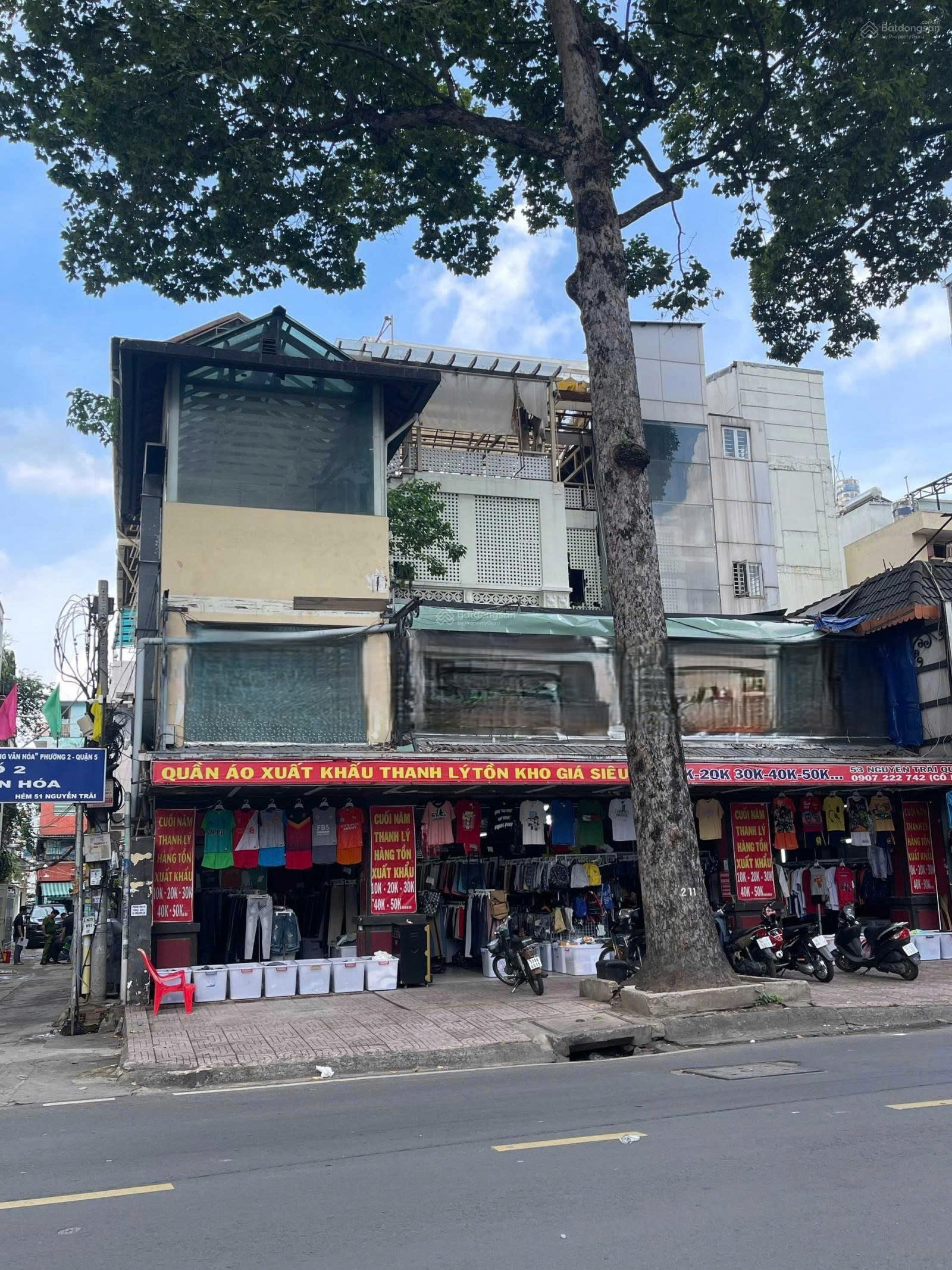 BÁN GÓC 2MT : 53 Nguyễn Trãi, Phường Chợ Quán. Giá bán: 500 tỷ