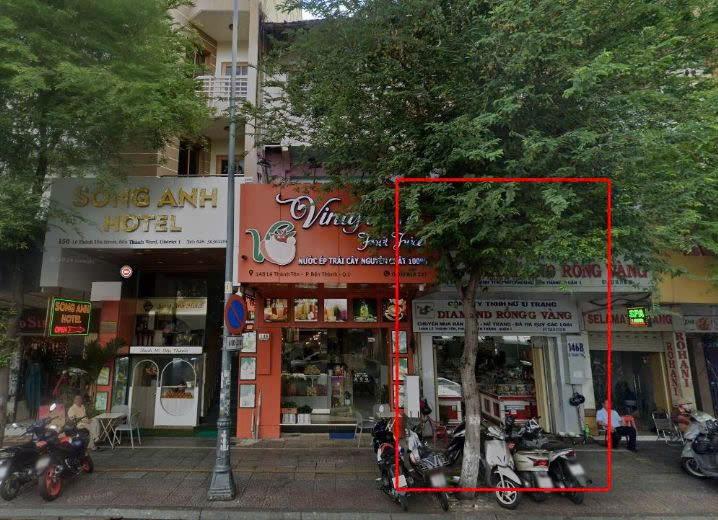 CHO THUÊ MẶT BẰNG : 146 LÊ THÁNH TÔN, QUẬN 1. GIÁ THUÊ : 200 TRIỆU/THÁNG