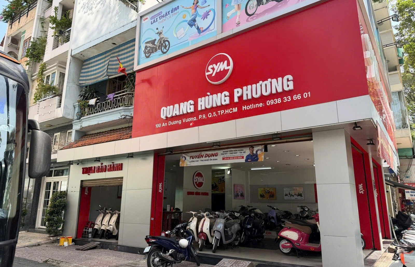CHO THUÊ NHÀ 2MT : 100 AN DƯƠNG VƯƠNG, QUẬN 5. GIÁ THUÊ : 65 TRIỆU/THÁNG