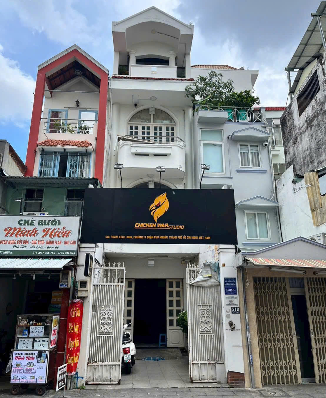 CHO THUÊ NHÀ : 518 PHAN XÍCH LONG, PHƯỜNG 3, QUẬN PHÚ NHUẬN. GIÁ THUÊ : 85 TRIỆU/THÁNG