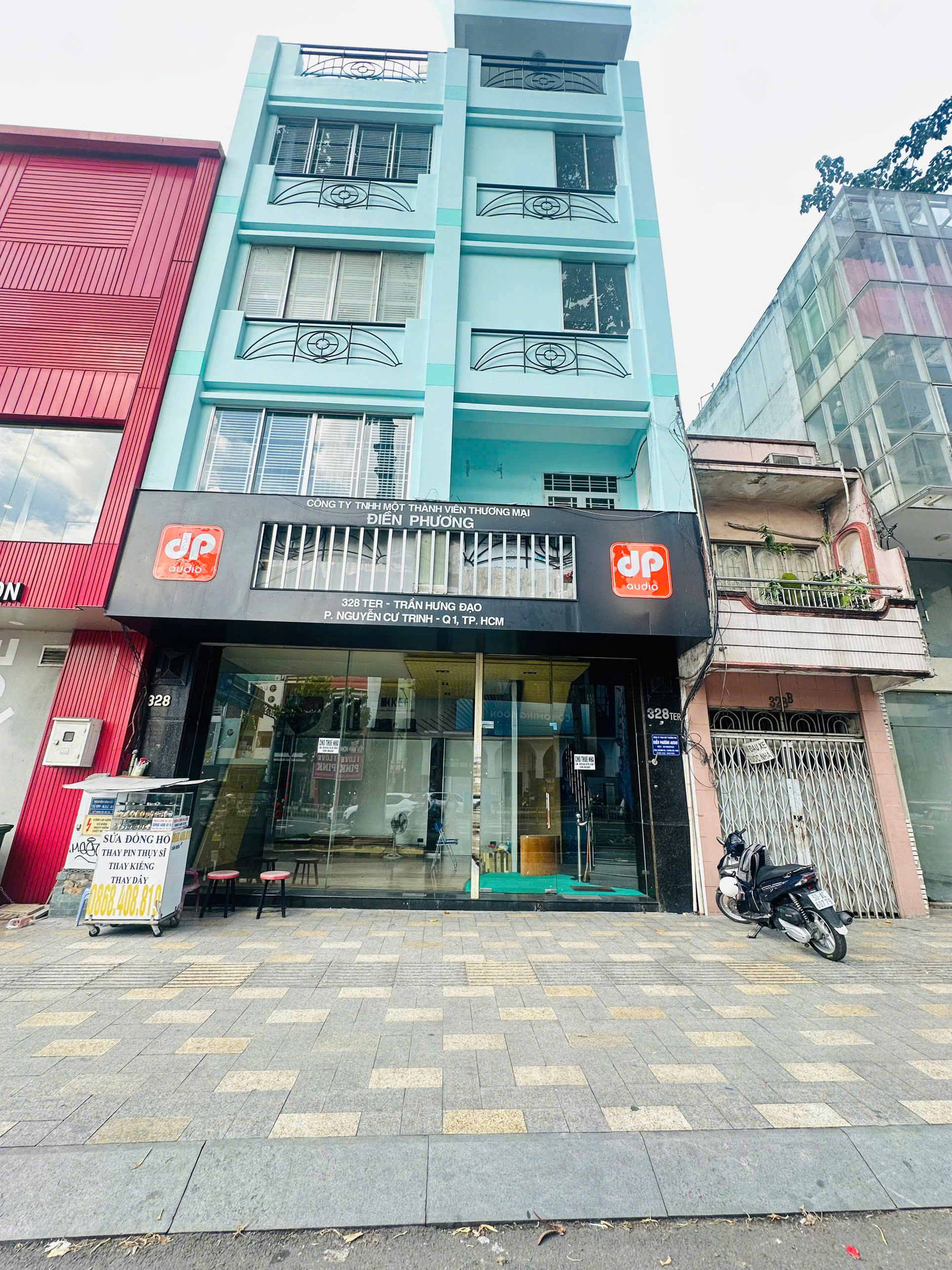 CHO THUÊ NHÀ : 328 TER TRẦN HƯNG ĐẠO, QUẬN 1. GIÁ THUÊ : 75 TRIỆU/THÁNG