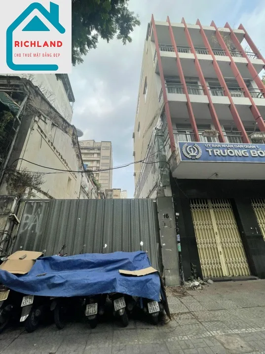 Cho thuê đất trống Số 16 - 18 Pasteur, P. Nguyễn Thái Bình, Quận 1, Giá 150 Triệu