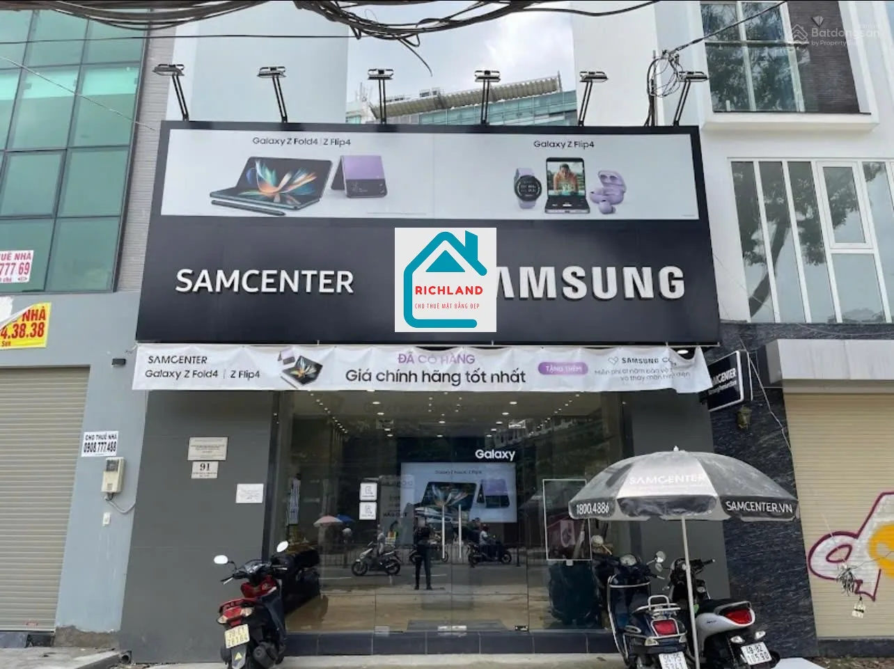 Cho thuê nhà mặt tiền 91B Cách Mạng Tháng 8, Phường Bến Thành, Quận 1. Trung tâm Sài Gòn. Giá 5.500$