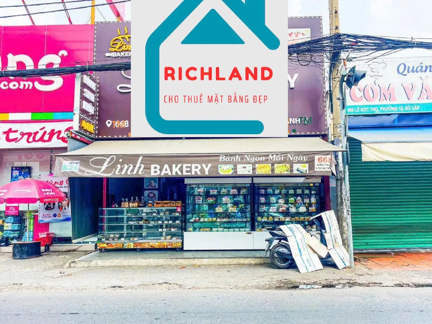 Cho Thuê Nhà Mặt Tiền: 668 Lê Đức Thọ, Phường 15, Quận Gò Vấp, TPHCM. Giá 45 triệu