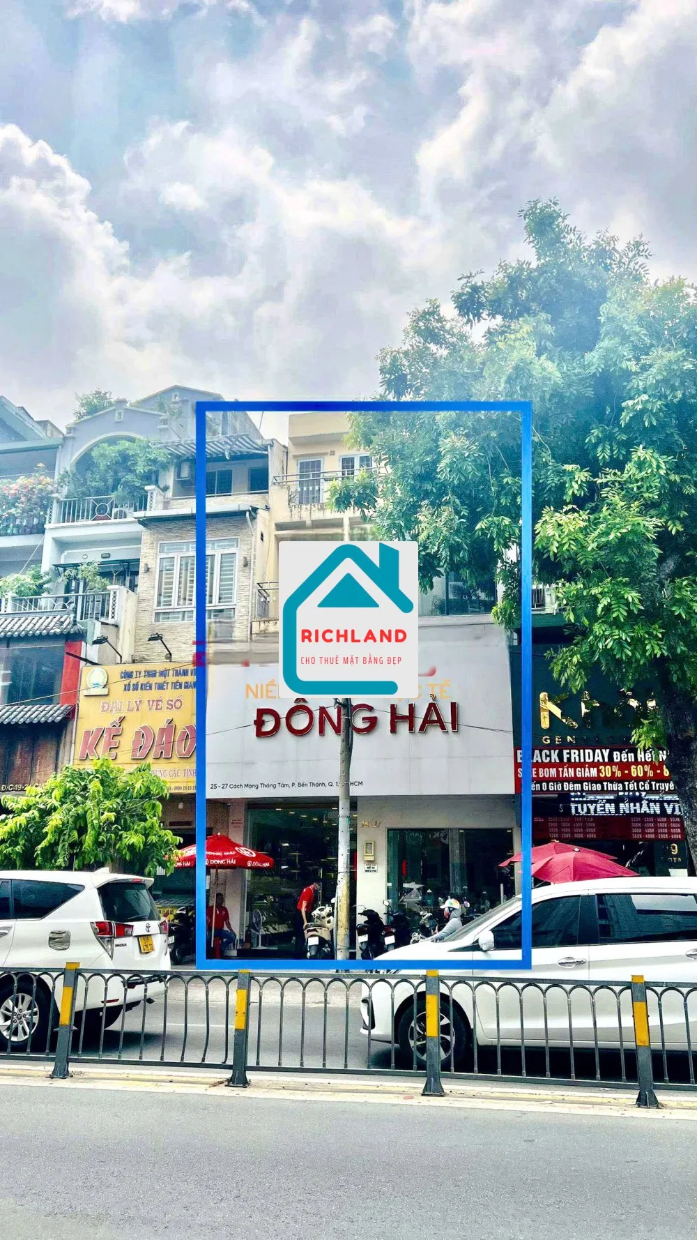 Cho thuê nhà 25-27 CÁCH MẠNG THÁNG 8, Quận 1