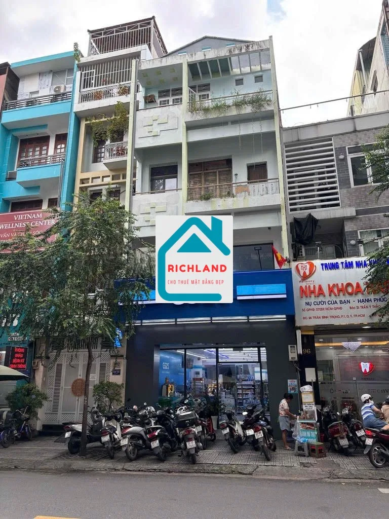 Cho thuê nhà mặt tiền 98 Trần Bình Trọng, P.1, Q.5