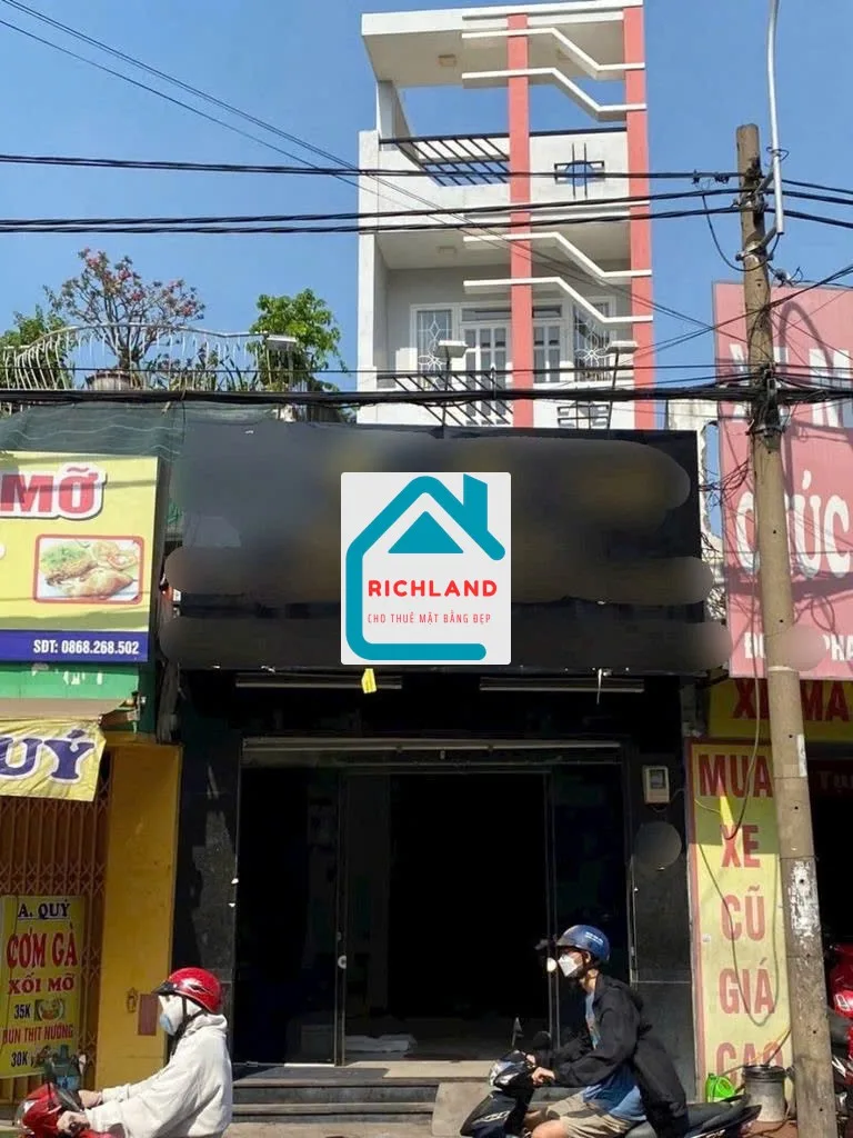 Cho thuê nhà mặt tiền: 61 Phan Huy ích, P.15, Q.Tân Bình