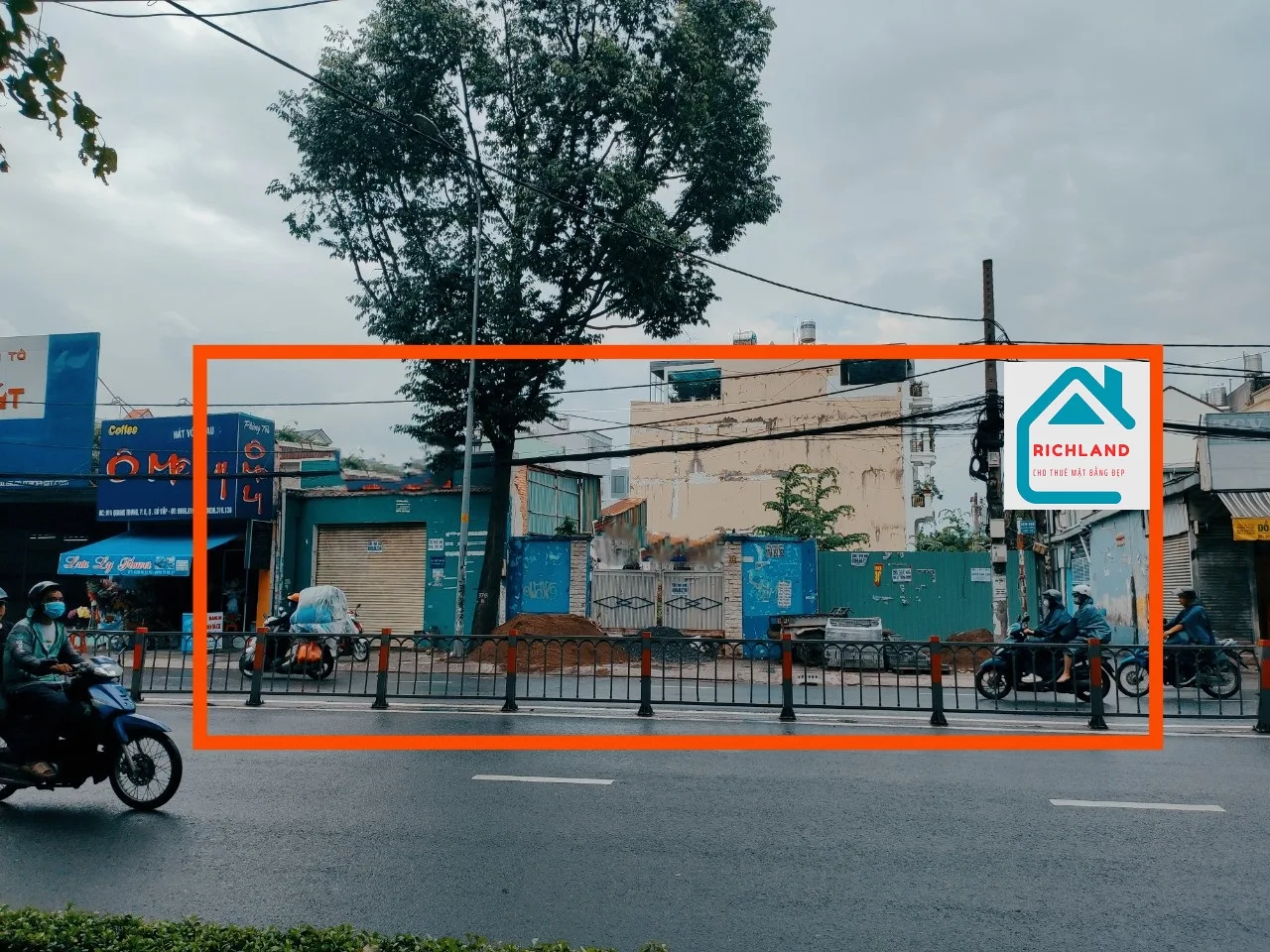 Cho thuê đất trống: 910-912 Quang Trung Phường 12 Gò Vấp_Giá 250 triệu