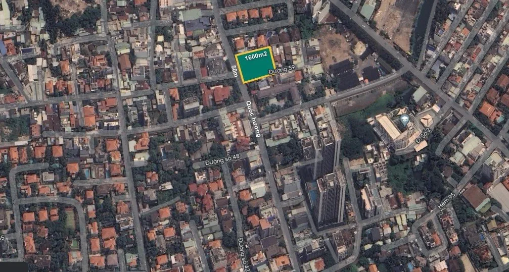 Cho thuê Mặt Bằng Góc 2 Mặt Tiền Quốc Hương, P.Thảo Điền, Quận 2_DT: 1.600m2 Giá 250 Triệu