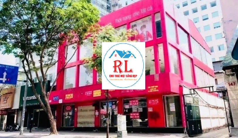 Góc 2 Mặt tiền 141 Hai Bà Trưng, P. 6, Q. 3 (Store thời trang Canifa). DT: 16 x 30m Trệt 2 Lầu.Giá: 