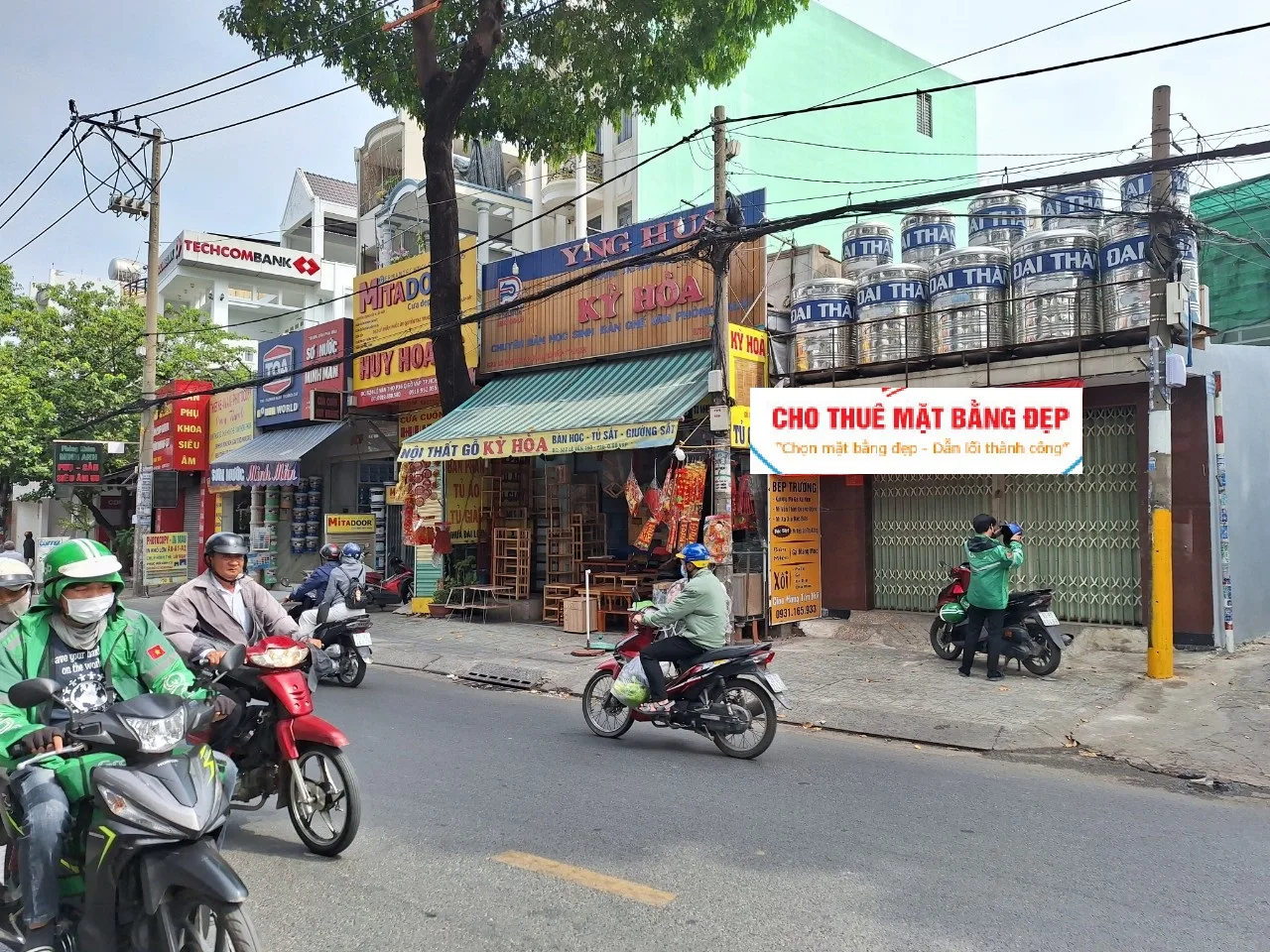 Cho thuê nhà mặt tiền 520  Lê Văn Thọ p16 gò vấp. Giá 35 triệu